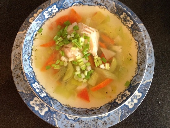 Рыбный суп из трески: рецепт