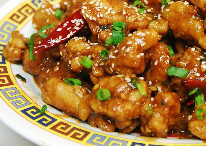 Курица в китайском соусе рецепт