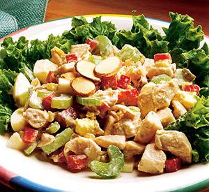 Салат курица с овощами рецепт