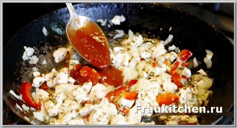 Кубанский соус можно заменить томатной пастой