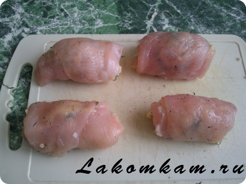 Блюдо из мяса Курица по-боярски