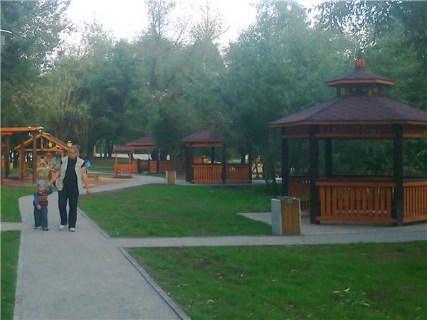 Площадка для жарки шашлыков в Кусково