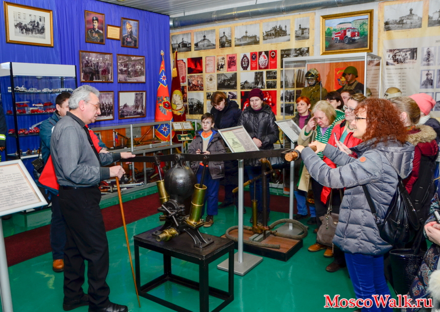 Экскурсия в пожарную часть