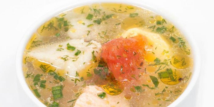 Суп из рыбы белых сортов