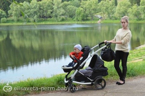 Мой phil and teds promenade (коляска для двойни и погодок)