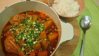 Корейская кухня: Так До Ри Тханг (닭도리탕) или острый суп из курицы