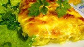 Запеканка из кабачков с фаршем. Кабачковая запеканка с мясом.