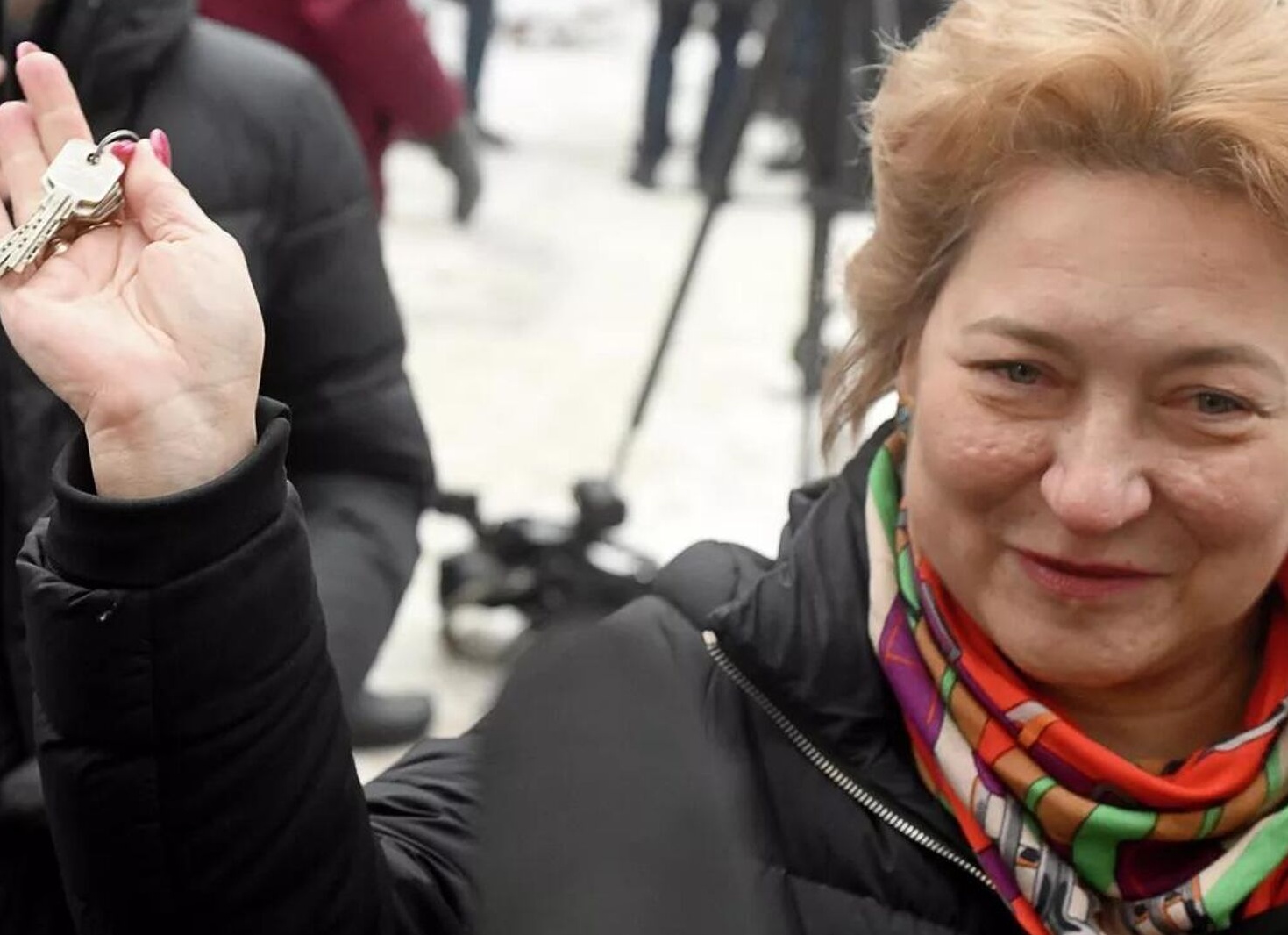 Адвокат Лурье получила ключи от бывшей квартиры Долиной