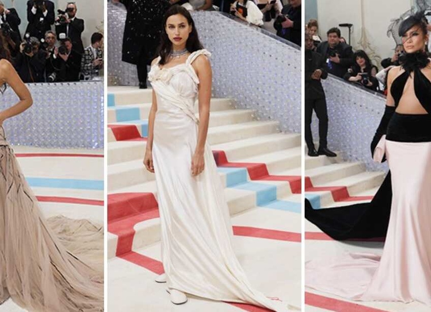 Шейк – невеста, Ратаковски – простушка: образы звезд на Met Gala 2023