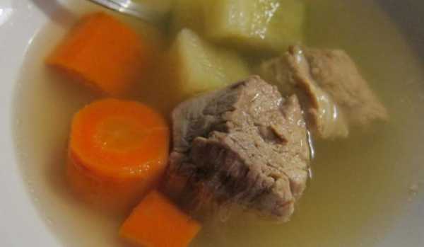 Сварить суп из свинины